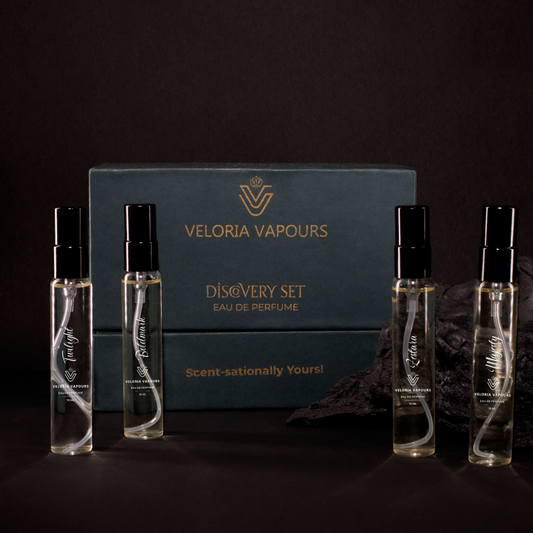 The Daring Blend - 4 Edgy Fragrances for Men, 10ml Each - Bold & Unique