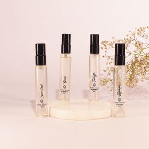 The Elegance Ensemble - 4 Sophisticated Fragrances for Women, 10ml Each - Grace & Poise