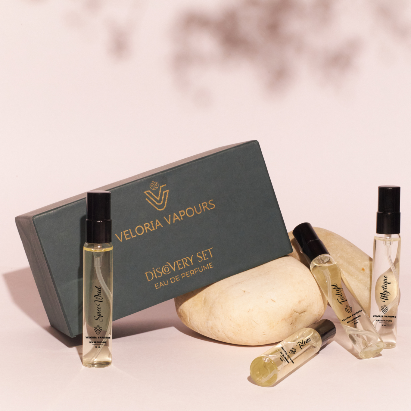 The Elegance Ensemble - 4 Sophisticated Fragrances for Women, 10ml Each - Grace & Poise