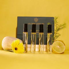 The Explorer's Set - 4 Adventurous Unisex Fragrances, 10ml Each - Journey in Every Bottle